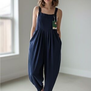 HALARA Navy Jumpsuit